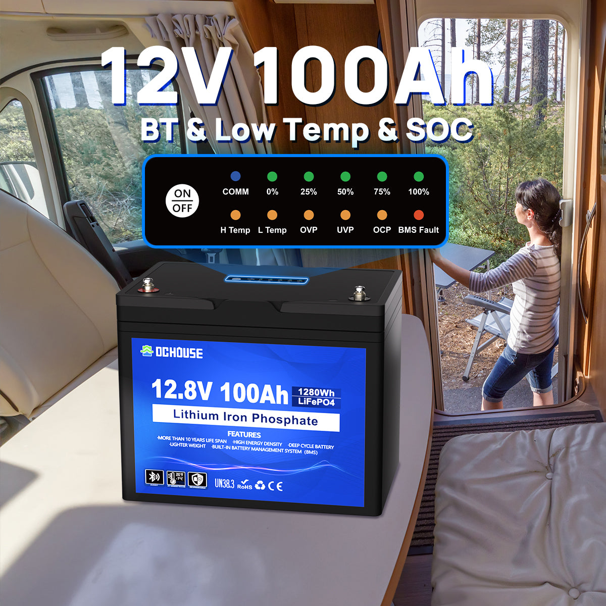 Smart Rv Battery RV Campervan Solution